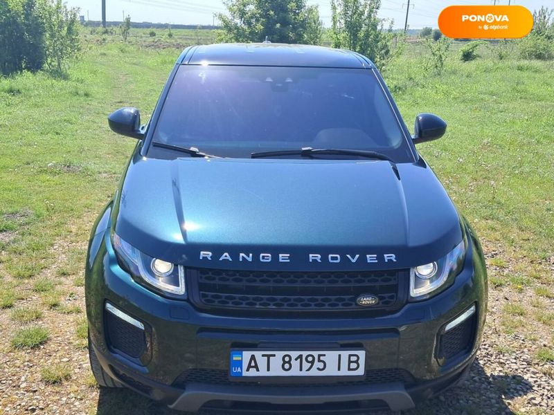 Land Rover Range Rover Evoque, 2015, Бензин, 2 л., 91 тыс. км, Внедорожник / Кроссовер, Зеленый, Ивано Франковск Cars-Pr-66729 фото