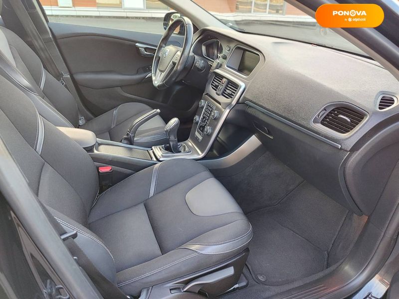 Volvo V40, 2013, Дизель, 1.6 л., 235 тис. км, Хетчбек, Чорний, Київ 7065 фото