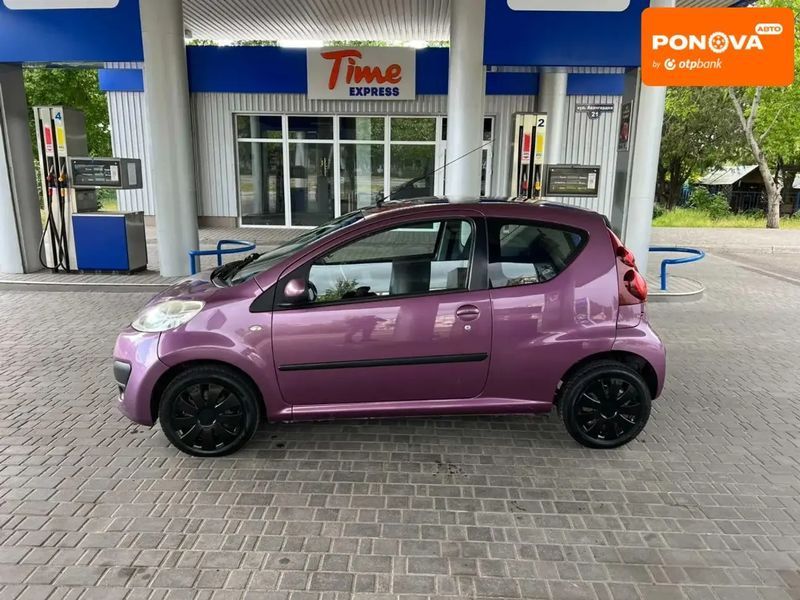 Peugeot 107, 2012 г., Бензин, 159 тыс. км, Хетчбек, Фиолетовый, Николаев AT-10403547 фото
