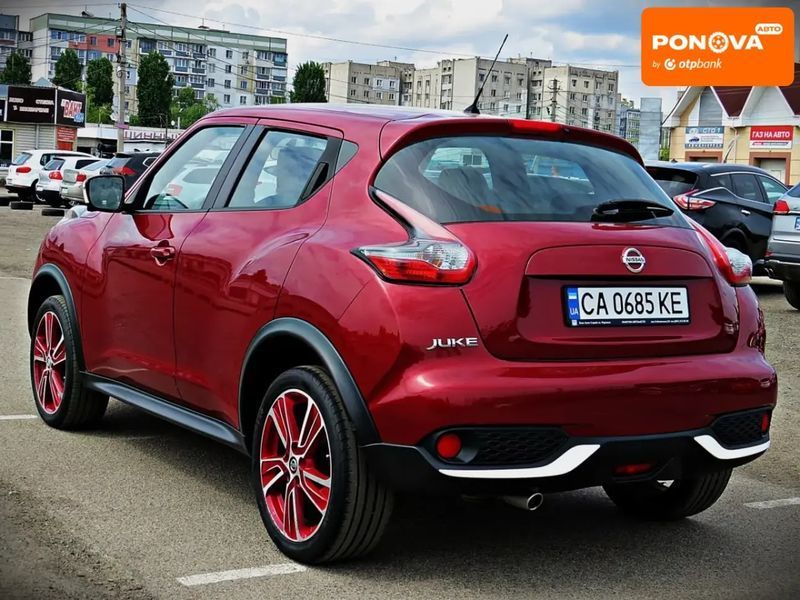 Nissan Juke, 2018 р., Бензин, 115 тис. км, Позашляховик / Кросовер, Червоний, Черкаси AT-10417708 фото