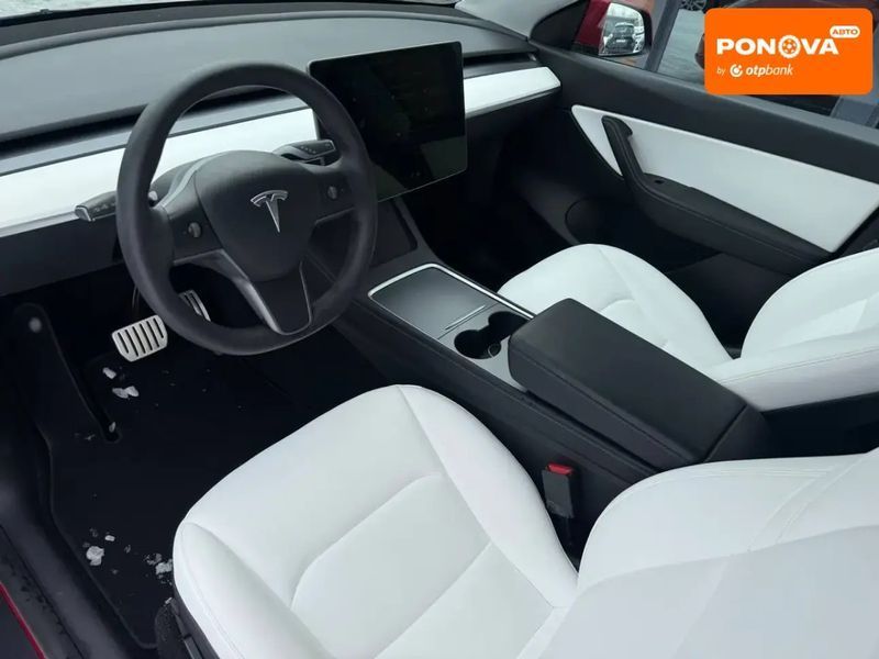 Tesla Model Y, 2022 р., Електро, 129 тис. км, Позашляховик / Кросовер, Червоний, Рівне AT-10409601 фото