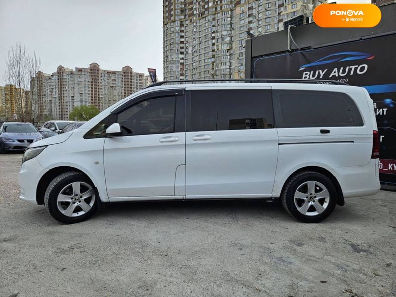 Mercedes-Benz Metris, 2016, Бензин, 2 л., 302 тис. км, Мінівен, Білий, Київ 34795 фото