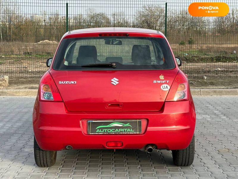 Suzuki Swift, 2008, Газ пропан-бутан / Бензин, 1.3 л., 229 тис. км, Хетчбек, Червоний, Київ 33493 фото