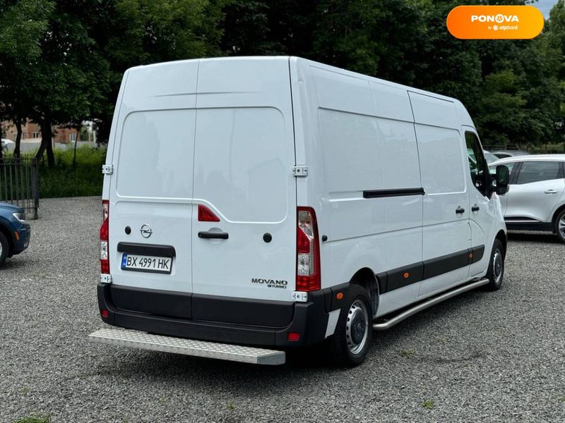 Opel Movano, 2018, Дизель, 2.3 л., 230 тис. км, Вантажний фургон, Білий, Хмельницький 100903 фото