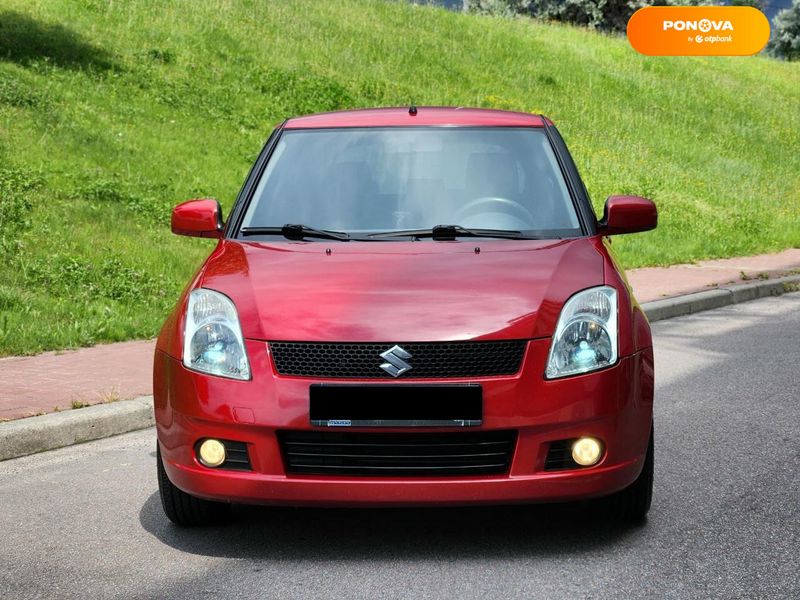 Suzuki Swift, 2005, Бензин, 1.33 л., 175 тис. км, Хетчбек, Червоний, Київ 98382 фото