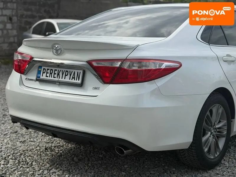 Toyota Camry, 2016 г., Газ пропан-бутан / Бензин, 197 тыс. км, Седан, Белый, Днепр (Днепропетровск) AT-10417731 фото