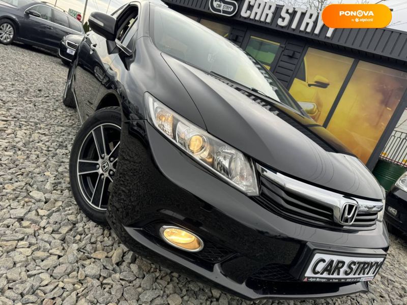 Honda Civic, 2012, Бензин, 1.8 л., 90 тис. км, Седан, Чорний, Стрий 30784 фото