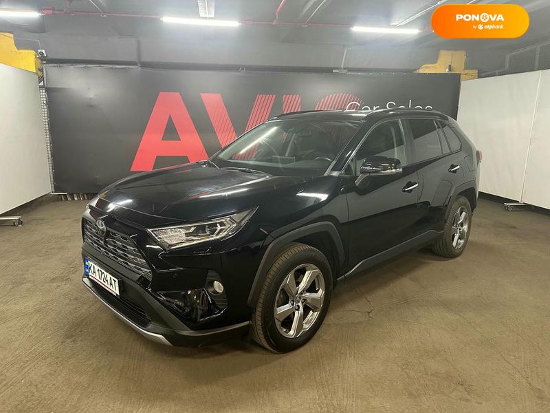 Toyota RAV4, 2019, Бензин, 1.99 л., 58 тис. км, Позашляховик / Кросовер, Чорний, Київ 111016 фото