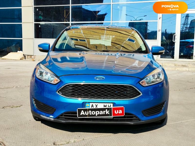 Ford Focus, 2016, Бензин, 2 л., 150 тис. км, Хетчбек, Синій, Харків 110232 фото