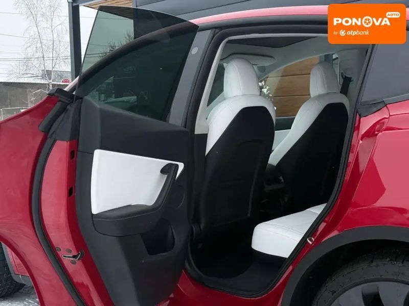 Tesla Model Y, 2022 р., Електро, 129 тис. км, Позашляховик / Кросовер, Червоний, Рівне AT-10409601 фото