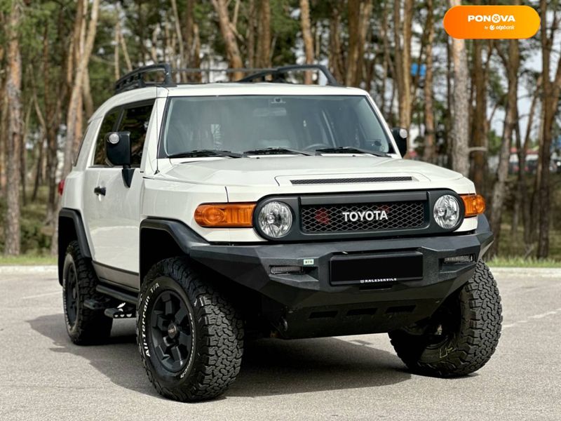 Toyota FJ Cruiser, 2008, Газ пропан-бутан / Бензин, 4 л., 170 тыс. км, Внедорожник / Кроссовер, Белый, Киев Cars-Pr-55859 фото