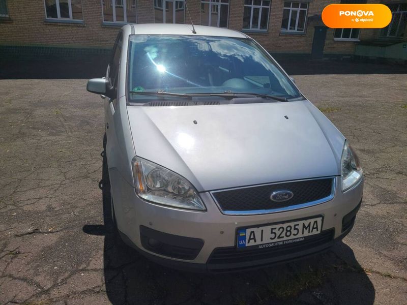 Ford Focus C-Max, 2006, Газ пропан-бутан / Бензин, 1.6 л., 270 тис. км, Мікровен, Сірий, Київ Cars-Pr-65303 фото