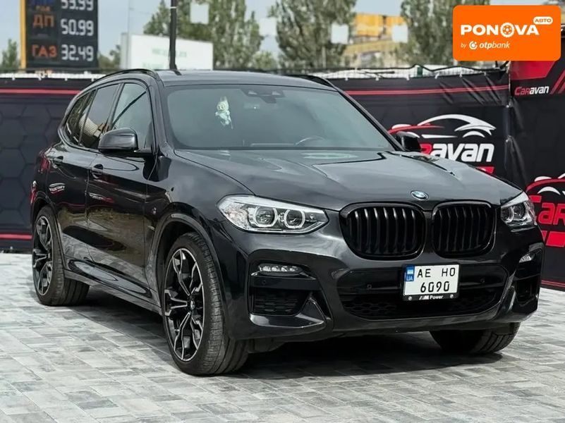 BMW X3, 2021 г., Гібрид (MHEV), 75 тыс. км, Внедорожник / Кроссовер, Чорный, Днепр (Днепропетровск) AT-10418586 фото