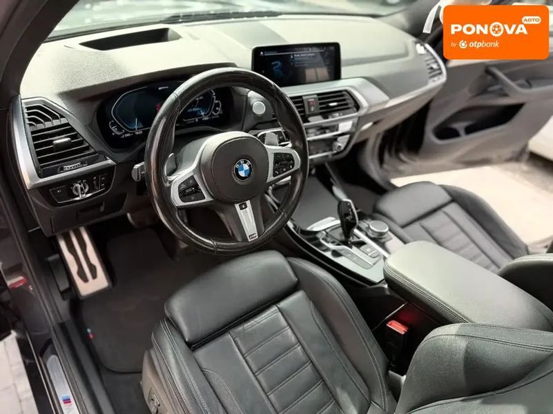 BMW X3, 2021 г., Гібрид (MHEV), 75 тыс. км, Внедорожник / Кроссовер, Чорный, Днепр (Днепропетровск) AT-10418586 фото