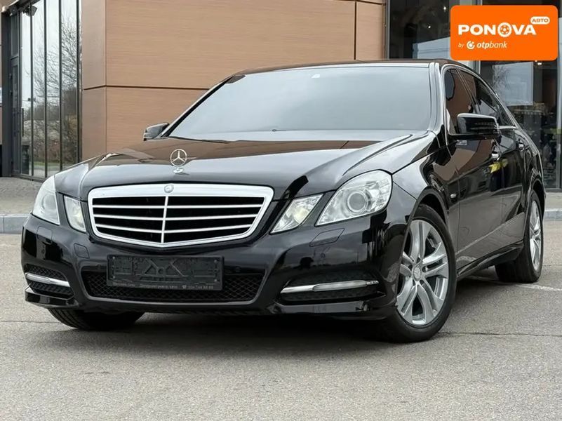 Mercedes-Benz E-Class, 2012 р., Бензин, 220 тис. км, Седан, Чорний, Дніпро (Дніпропетровськ) AT-10417115 фото