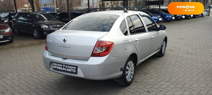 Renault Clio Symbol, 2011, Газ пропан-бутан / Бензин, 1.39 л., 233 тис. км, Седан, Сірий, Кривий Ріг 22057 фото