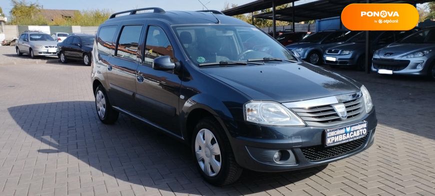 Dacia Logan MCV, 2009, Бензин, 1.6 л., 150 тис. км, Універсал, Сірий, Кривий Ріг 14492 фото