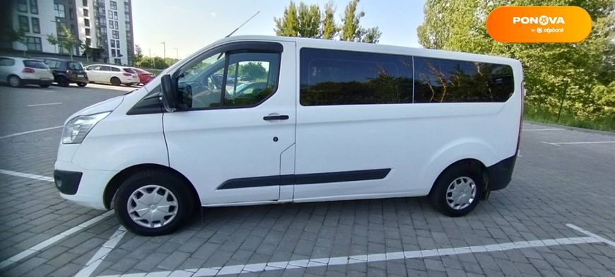 Ford Transit Custom, 2016, Дизель, 2.2 л., 275 тыс. км, Минивен, Белый, Луцк Cars-Pr-63029 фото