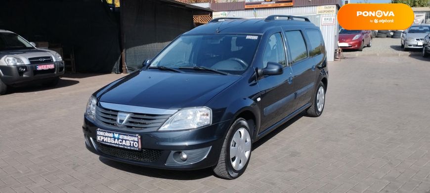 Dacia Logan MCV, 2009, Бензин, 1.6 л., 150 тис. км, Універсал, Сірий, Кривий Ріг 14492 фото