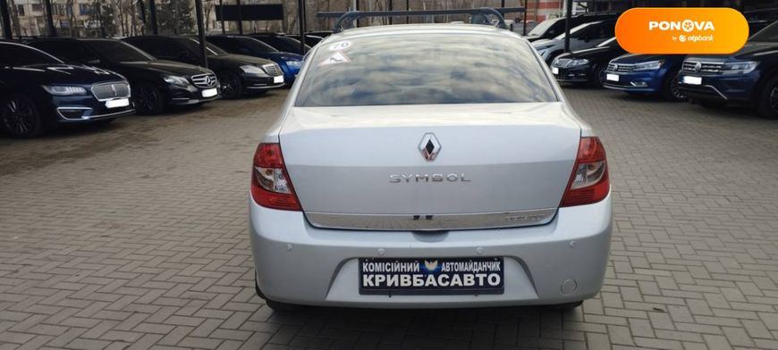 Renault Clio Symbol, 2011, Газ пропан-бутан / Бензин, 1.39 л., 233 тыс. км, Седан, Серый, Кривой Рог 22057 фото