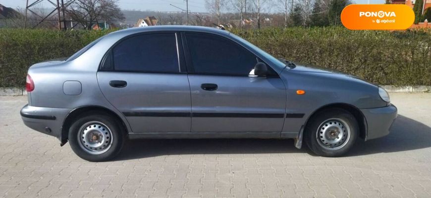 Daewoo Lanos, 2008, Газ пропан-бутан / Бензин, 1.5 л., 142 тис. км, Седан, Сірий, Кам'янець-Подільський Cars-Pr-67606 фото