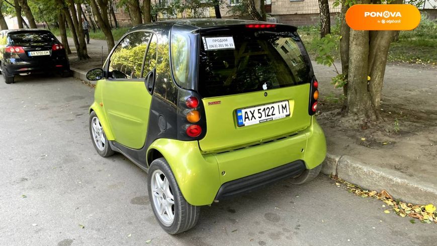 Smart Fortwo, 1999, Бензин, 0.6 л., 150 тис. км, Купе, Чорний, Харків Cars-Pr-65480 фото