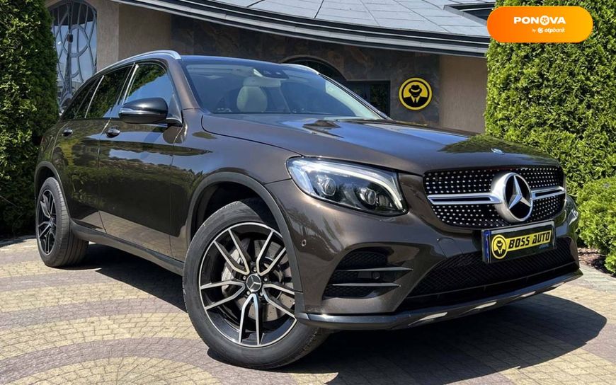 Mercedes-Benz GLC-Class, 2016, Бензин, 1.99 л., 157 тис. км, Позашляховик / Кросовер, Коричневий, Львів 50481 фото