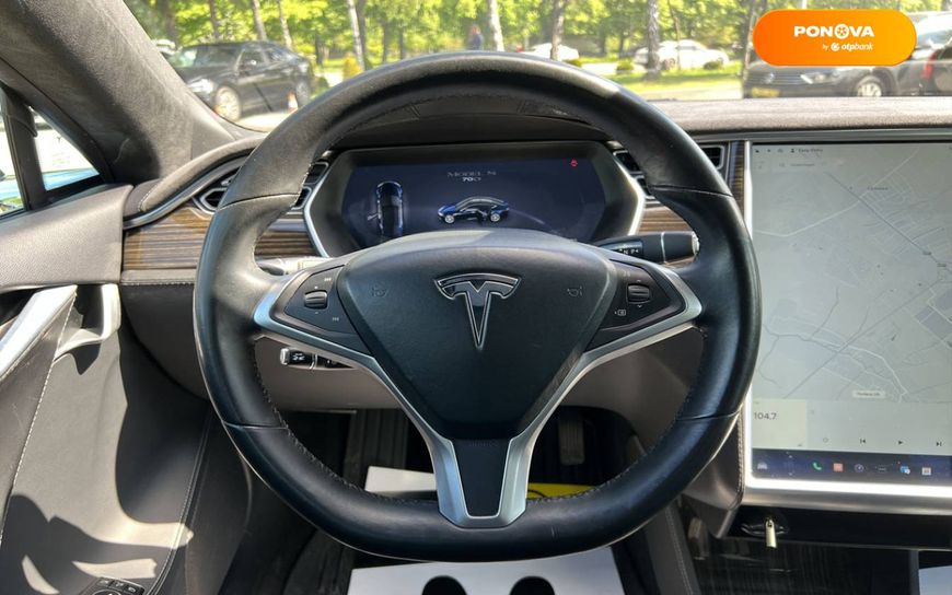 Tesla Model S, 2015, Електро, 127 тис. км, Ліфтбек, Синій, Львів 42082 фото