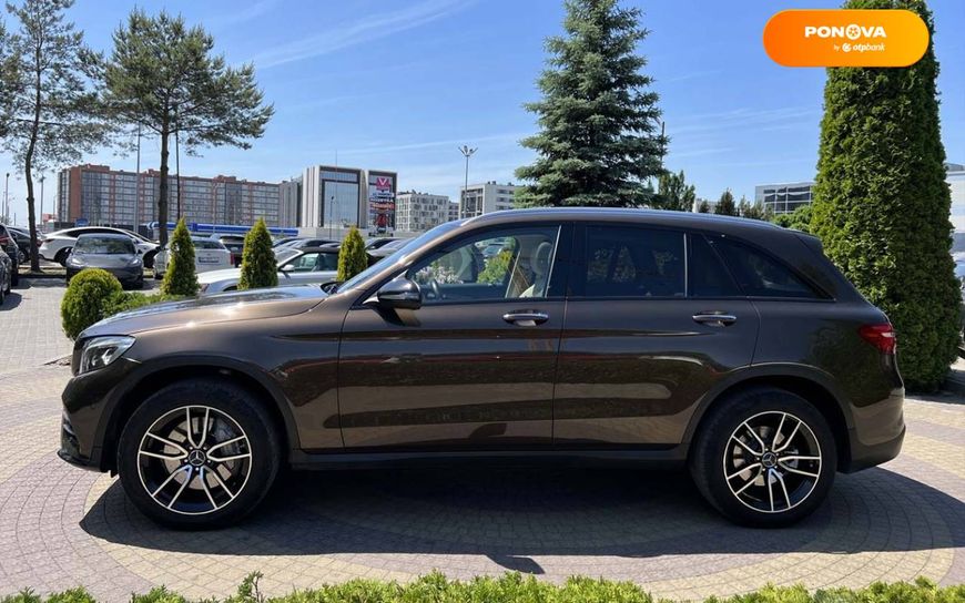 Mercedes-Benz GLC-Class, 2016, Бензин, 1.99 л., 157 тис. км, Позашляховик / Кросовер, Коричневий, Львів 50481 фото