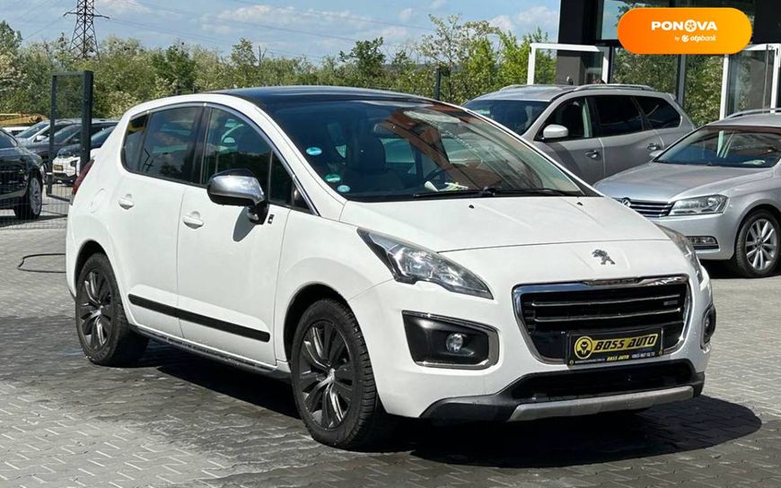 Peugeot 3008, 2014, Гібрид (HEV), 2 л., 196 тис. км, Позашляховик / Кросовер, Білий, Чернівці 23099 фото