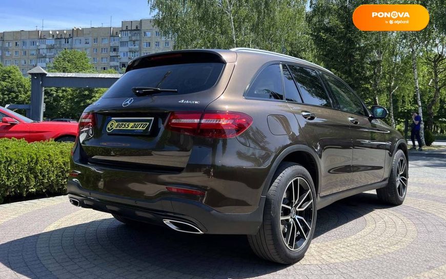 Mercedes-Benz GLC-Class, 2016, Бензин, 1.99 л., 157 тис. км, Позашляховик / Кросовер, Коричневий, Львів 50481 фото