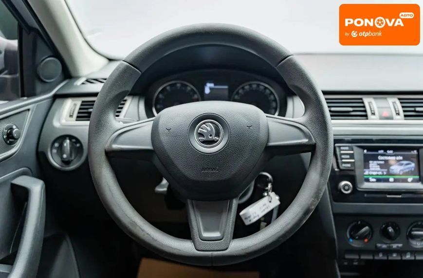 Skoda Rapid, 2015 г., Бензин, 220 тыс. км, Лифтбек, Серый, Киев AT-10421764 фото