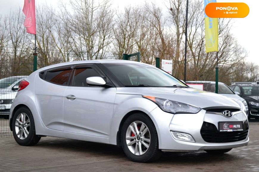 Hyundai Veloster, 2012, Бензин, 1.6 л., 165 тис. км, Хетчбек, Сірий, Бердичів 18280 фото