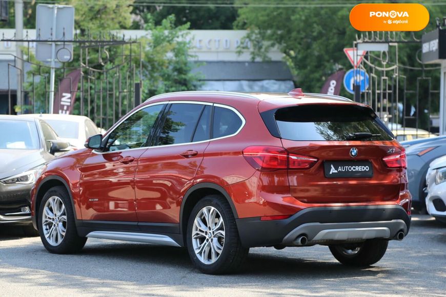 BMW X1, 2017, Бензин, 2 л., 132 тис. км, Позашляховик / Кросовер, Помаранчевий, Київ 109890 фото
