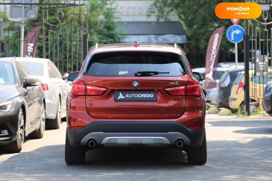 BMW X1, 2017, Бензин, 2 л., 132 тис. км, Позашляховик / Кросовер, Помаранчевий, Київ 109890 фото