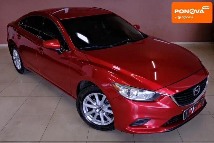 Mazda 6, 2015 р., Бензин, 152 тис. км, Седан, Червоний, Одеса AT-10417608 фото