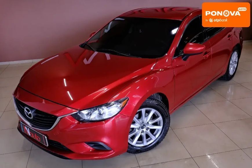 Mazda 6, 2015 р., Бензин, 152 тис. км, Седан, Червоний, Одеса AT-10417608 фото