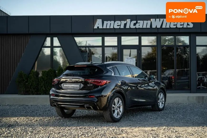 Infiniti QX30, 2016 р., Бензин, 122 тис. км, Позашляховик / Кросовер, Чорний, Чернівці AT-10404091 фото