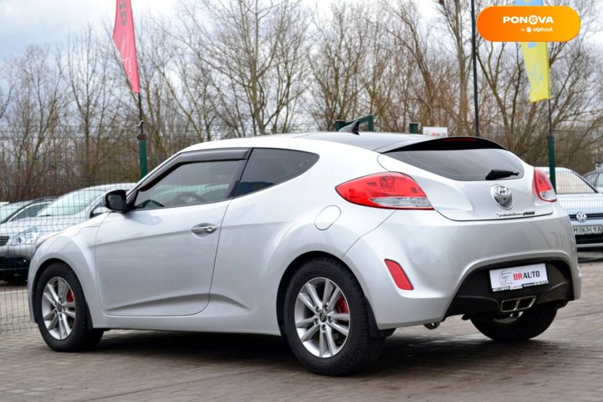 Hyundai Veloster, 2012, Бензин, 1.6 л., 165 тис. км, Хетчбек, Сірий, Бердичів 18280 фото