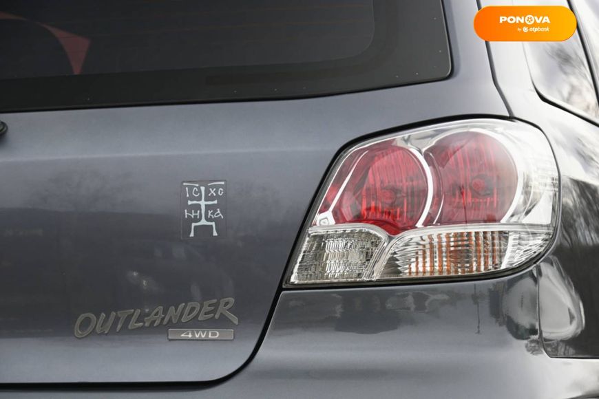 Mitsubishi Outlander, 2004, Газ пропан-бутан / Бензин, 2 л., 311 тис. км, Позашляховик / Кросовер, Сірий, Бердичів 40576 фото