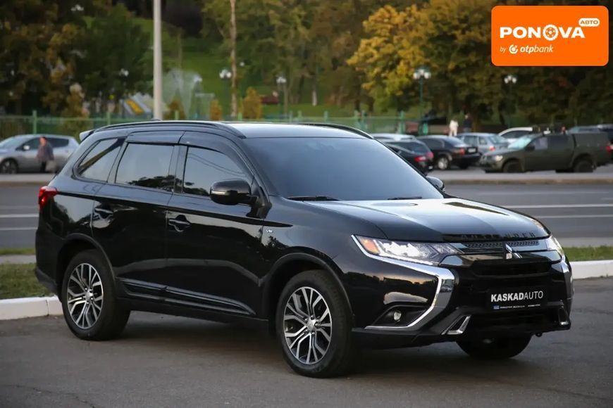 Mitsubishi Outlander, 2018 р., Газ пропан-бутан / Бензин, 66 тис. км, Позашляховик / Кросовер, Чорний, Харків AT-10401784 фото