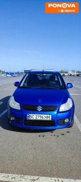 Suzuki SX4, 2008, Газ пропан-бутан / Бензин, 1.6 л., 218 тис. км, Позашляховик / Кросовер, Синій, Львів Cars-Pr-89279 фото