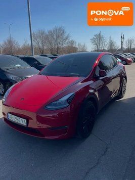 Tesla Model Y, 2020 г., Електро, 70 тыс. км, Внедорожник / Кроссовер, Красный, Днепр (Днепропетровск) AT-10413266 фото