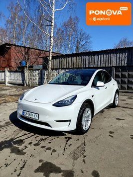 Tesla Model Y, 2021 г., Електро, 34 тыс. км, Седан, Белый, Чернигов AT-10411729 фото