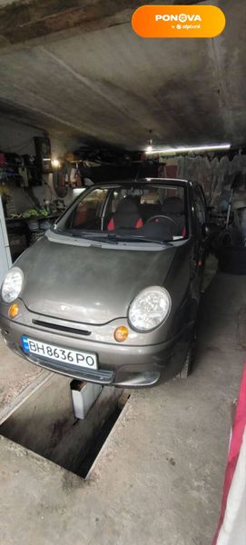 Daewoo Matiz, 2010, Бензин, 0.8 л., 100 тис. км, Хетчбек, Сірий, Одеса Cars-Pr-61984 фото