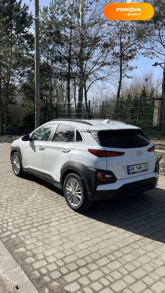 Hyundai Kona, 2019, Бензин, 2 л., 40 тис. км, Позашляховик / Кросовер, Білий, Рівне Cars-Pr-61870 фото