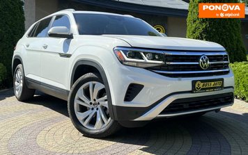 Volkswagen Atlas, 2020, Бензин, 3.6 л., 57 тис. км, Позашляховик / Кросовер, Білий, Львів 280518 фото