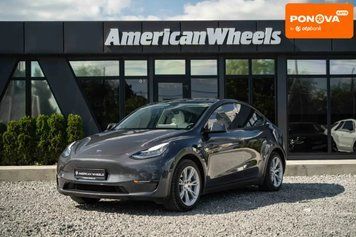 Tesla Model Y, 2020 р., Електро, 105 тис. км, Позашляховик / Кросовер, Сірий, Чернівці AT-10406730 фото