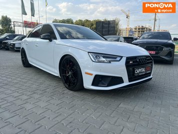 Audi S4, 2019, Бензин, 3 л., 52 тис. км, Седан, Білий, Луцьк 200704 фото