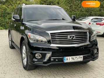 Infiniti QX80, 2014, Бензин, 5.55 л., 145 тис. км, Позашляховик / Кросовер, Чорний, Київ Cars-Pr-237248 фото